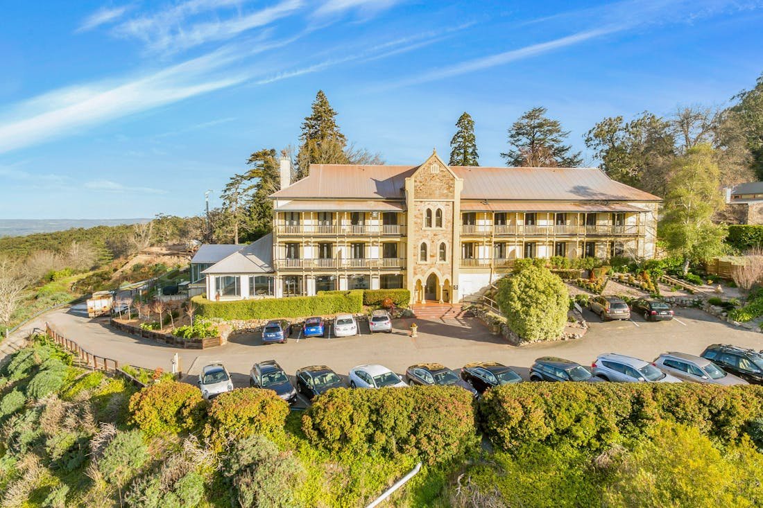 Mount Lofty House hotel in Crafers, Australia