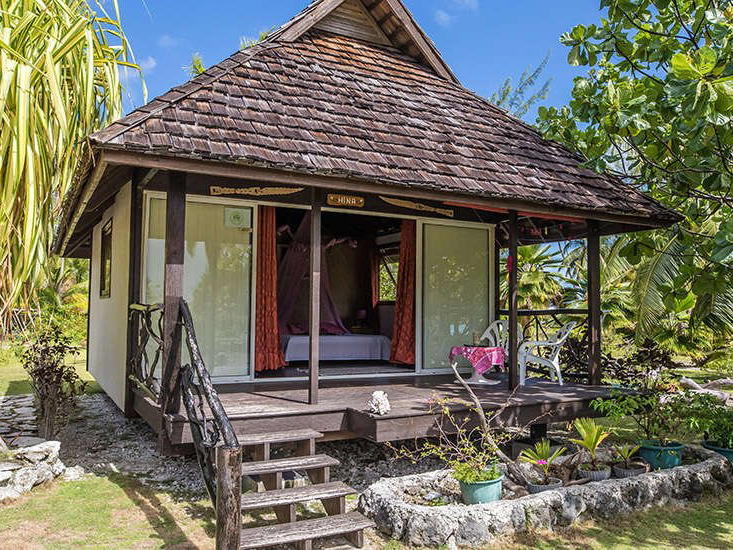 La pension Tokerau Village, Fakarava, French Polynesia