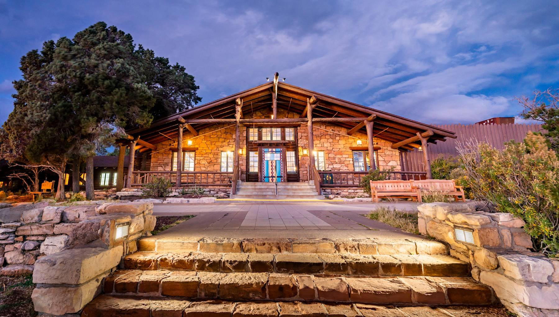 Bright Angel Lodge, Grand Canyon Village, United States