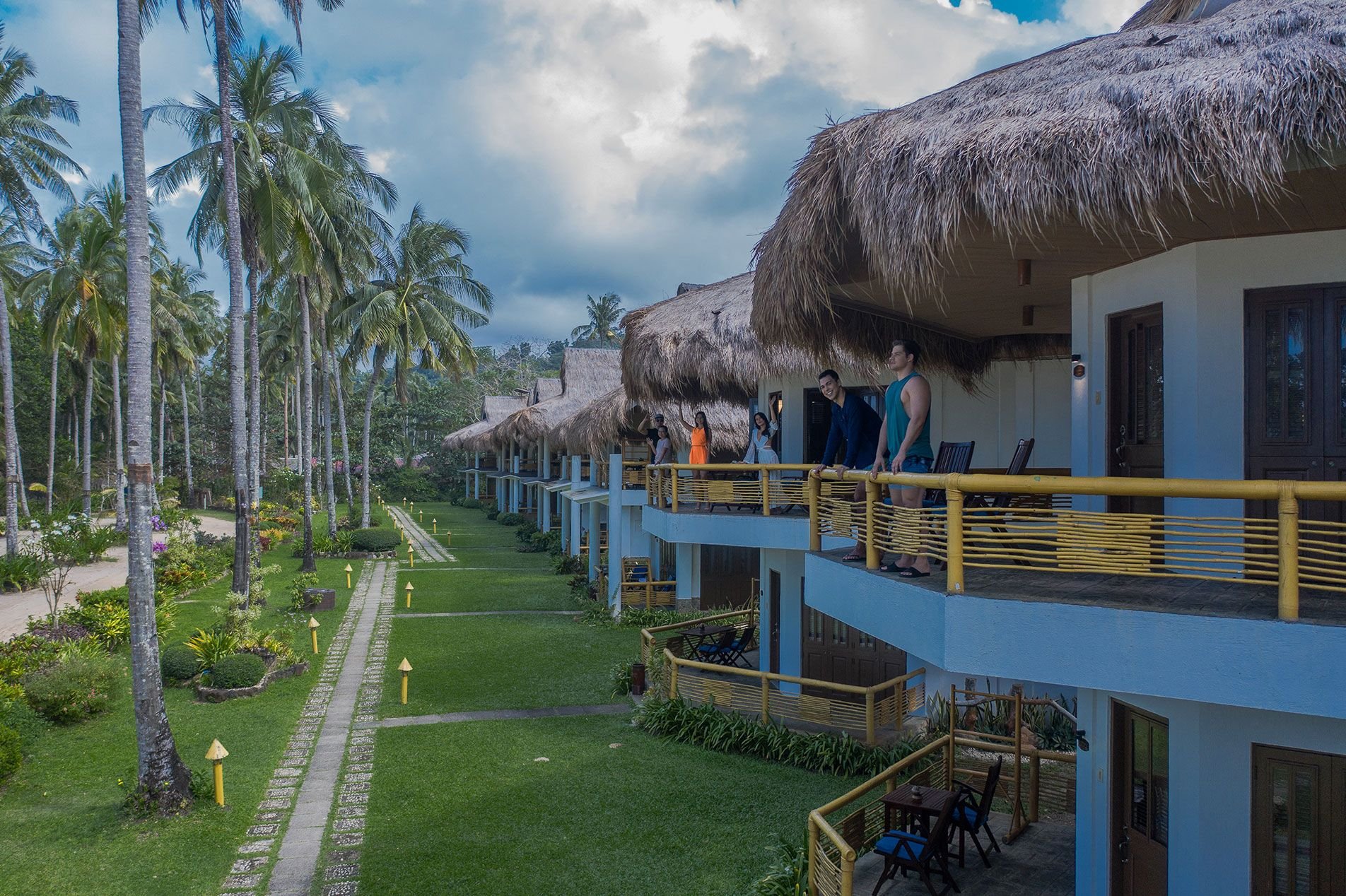 Daluyon Beach and Mountain Resort hotel in Palawan, Philippines