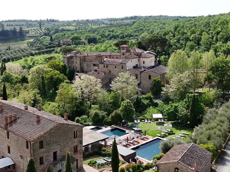 Castel Monastero, Castelnuovo Berardenga, Italy