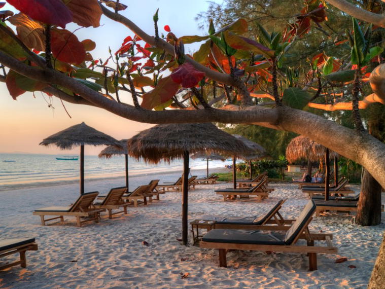 The Secret Garden at Otres beach, Preah Sihanouk, Cambodia