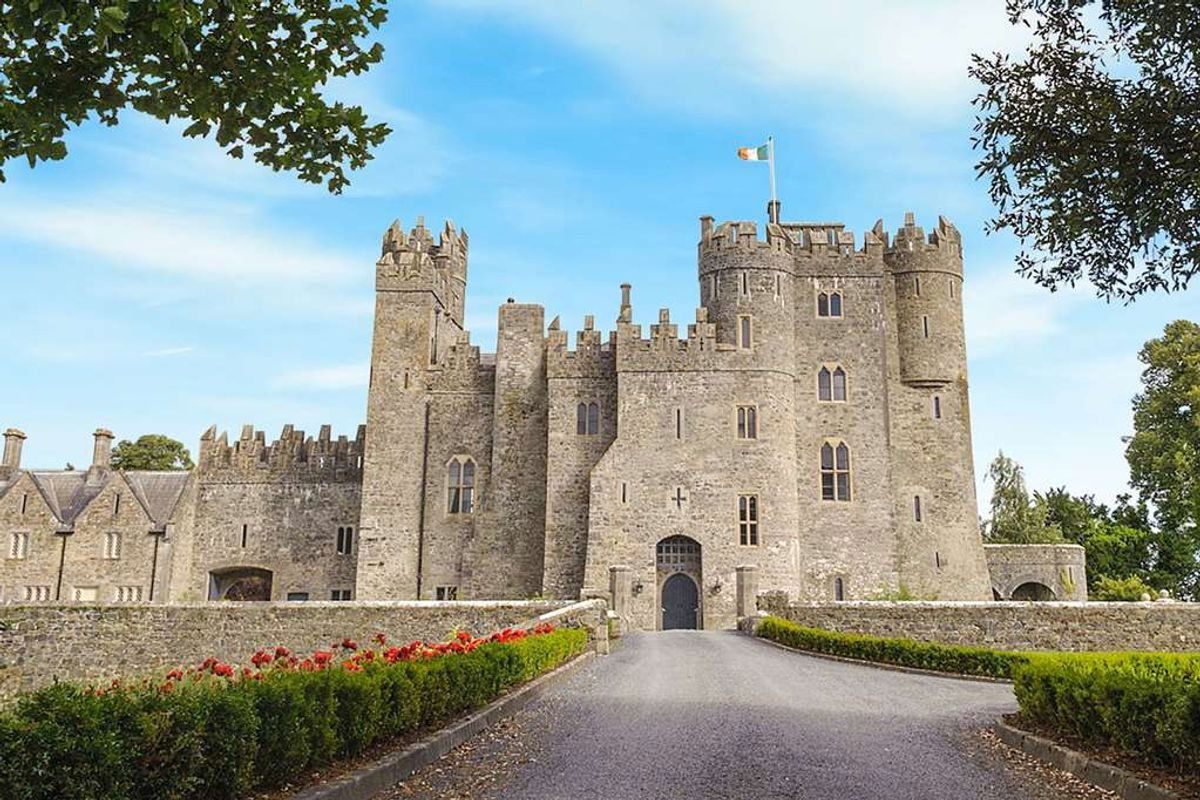 Kilkea Castle hotel in Castledermot, Ireland