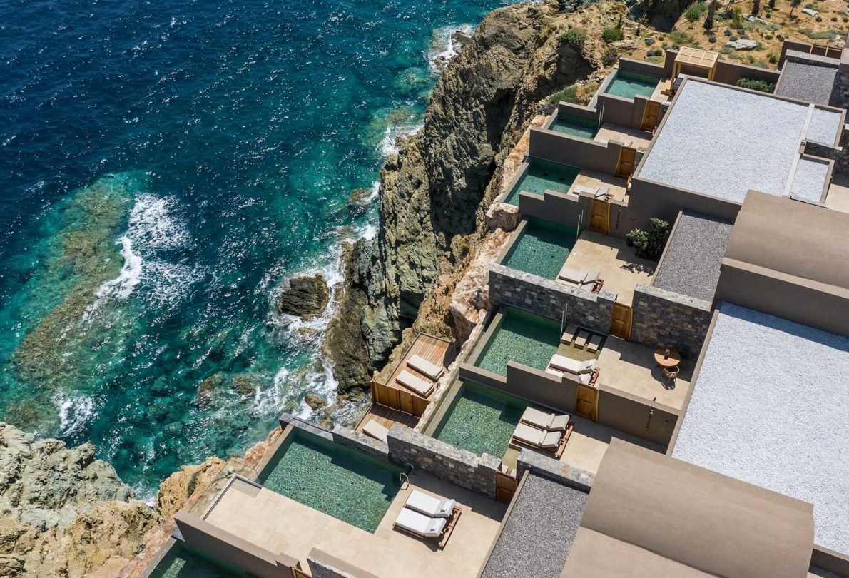 Acro Suites hotel in Agia Pelagia, Greece