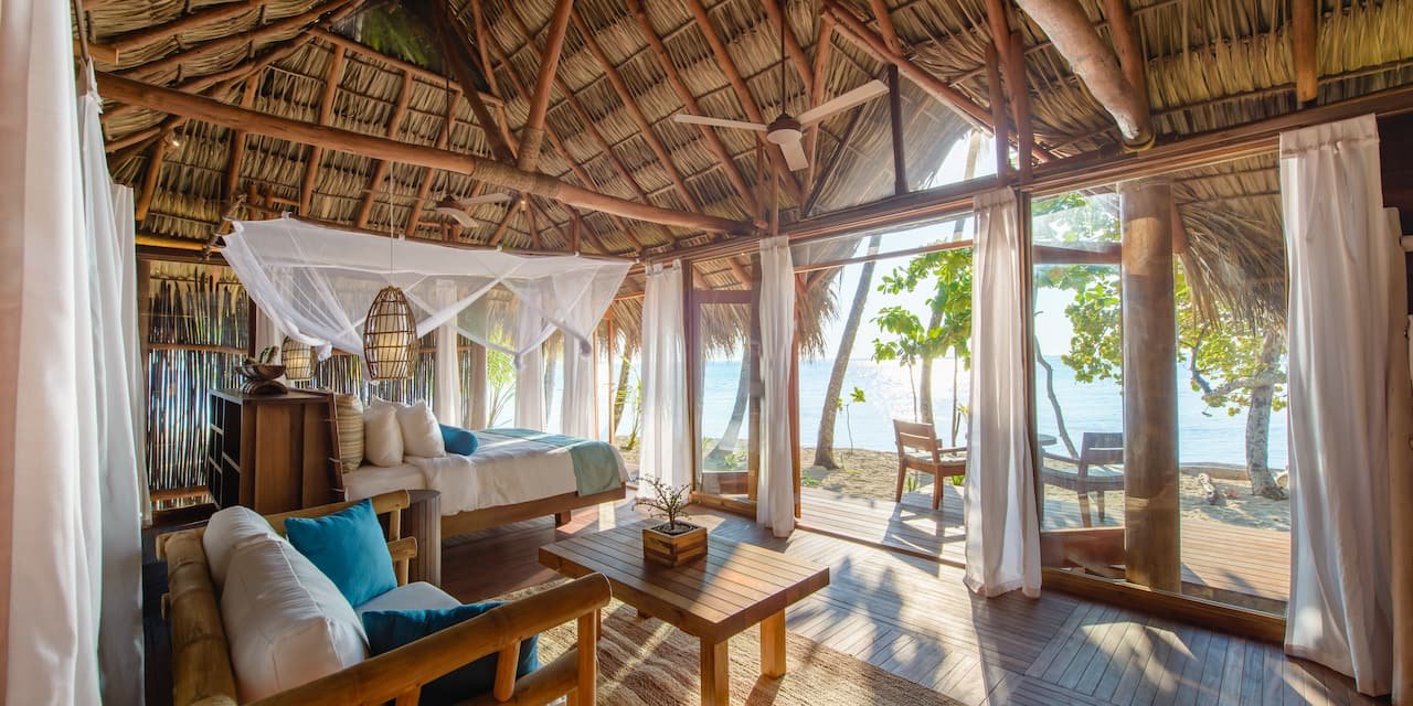 Calala Island hotel in NiCaribbean, Nicaragua