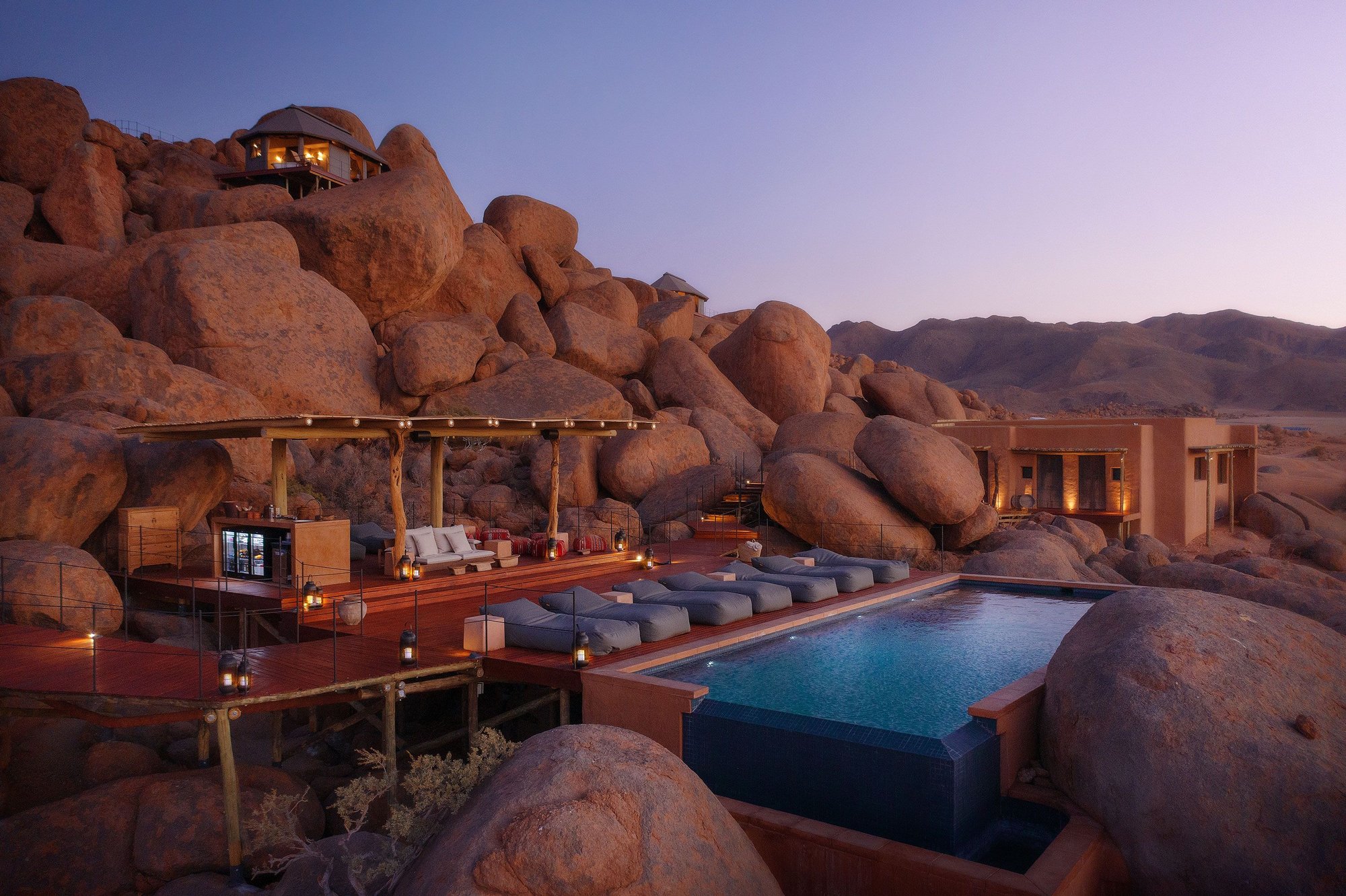 Zannier Sonop hotel in Namib Desert, Namibia
