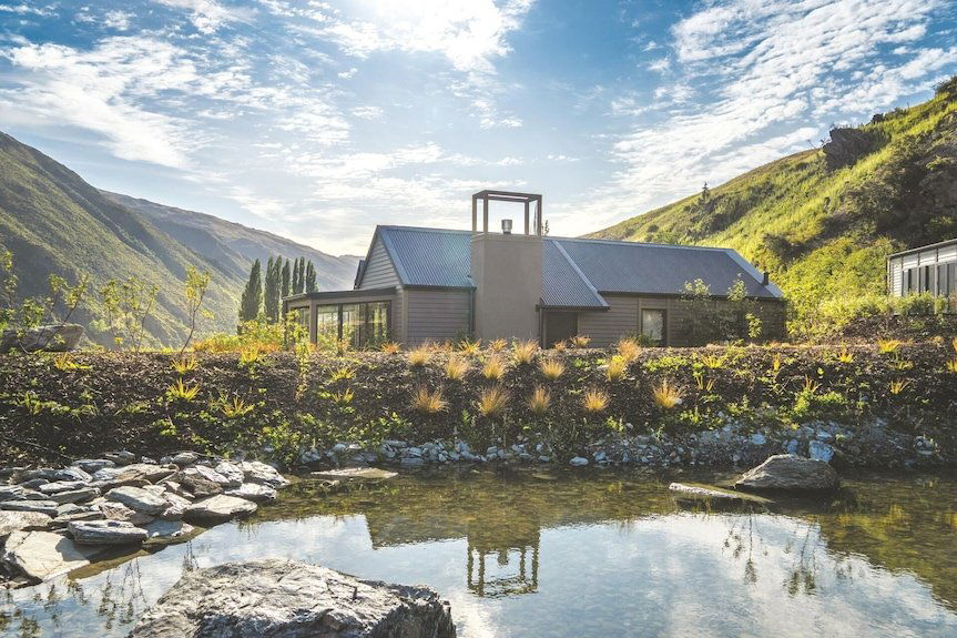 Gibbston Valley Lodge and Spa hotel in Queenstown, New Zealand