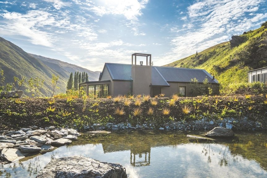 Gibbston Valley Lodge and Spa hotel in Queenstown, New Zealand