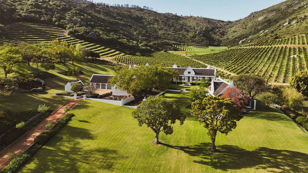 Owloon Manor House hotel in Paarl