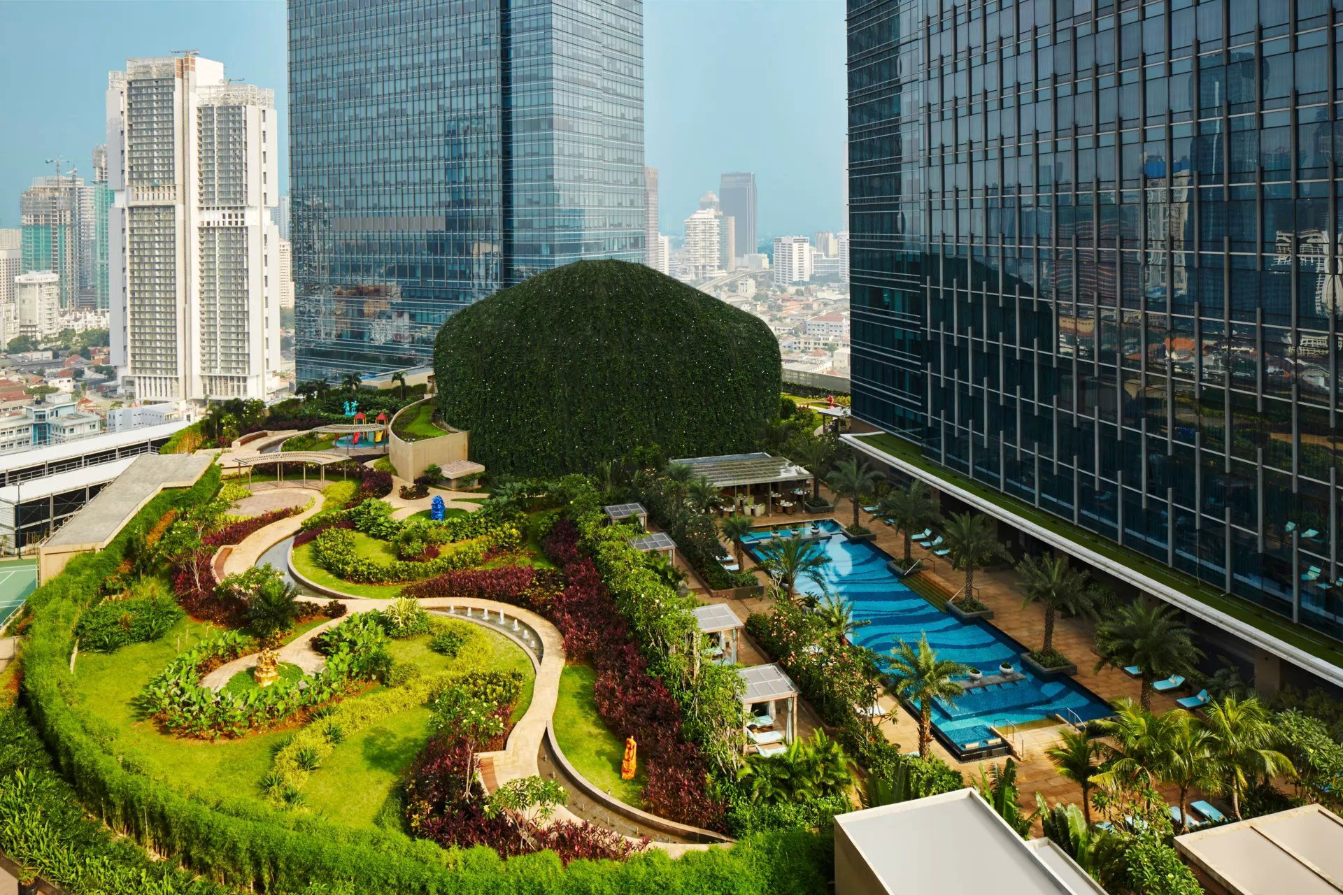 Raffles Jakarta hotel in Jakarta, Indonesia