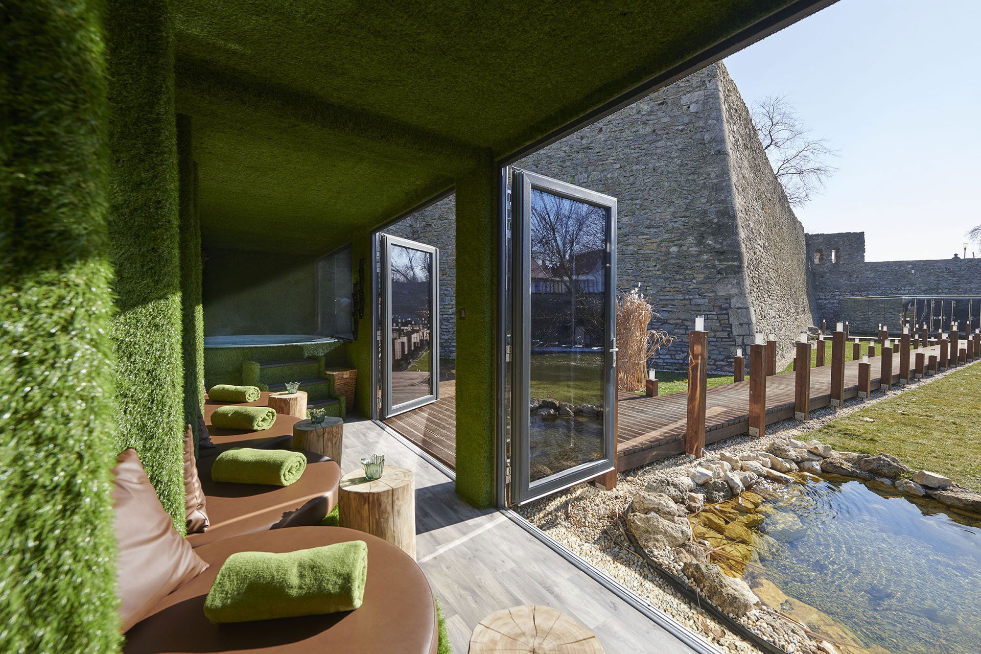 Platán Manor hotel in Tata, Hungary