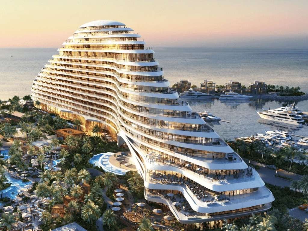 Jumeirah Marsa Al Arab hotel in Dubai, United Arab Emirates