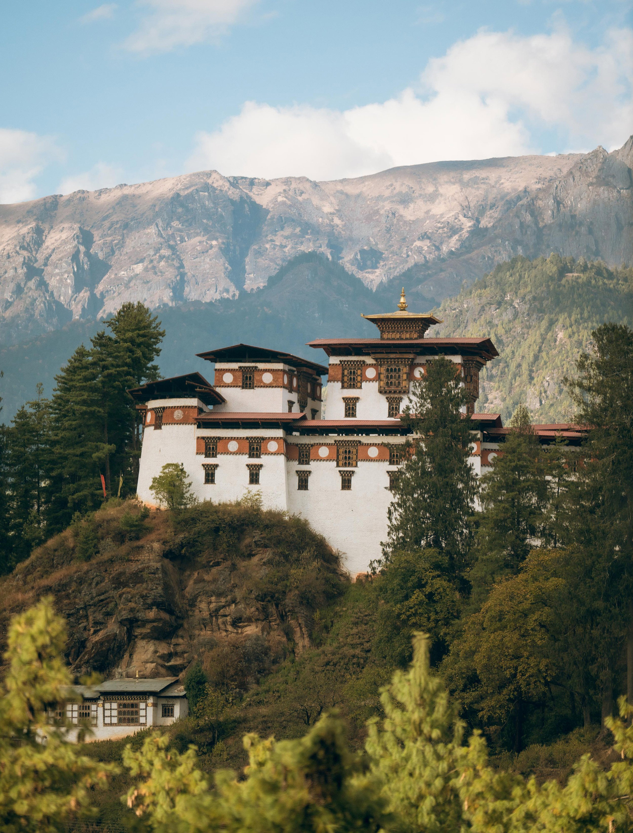 Amankora hotel in Paro, Bhutan