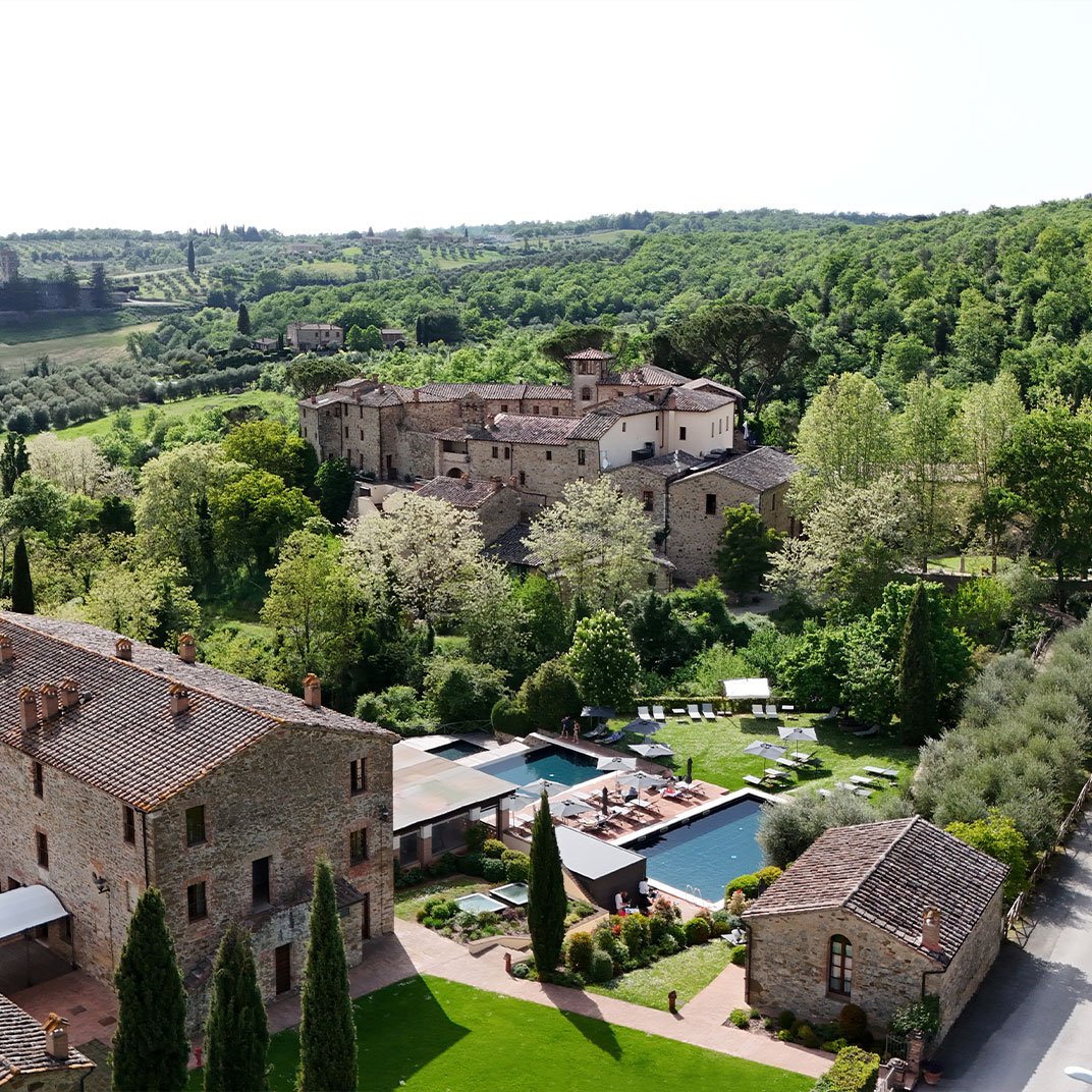 Castel Monastero hotel in Castelnuovo Berardenga, Italy