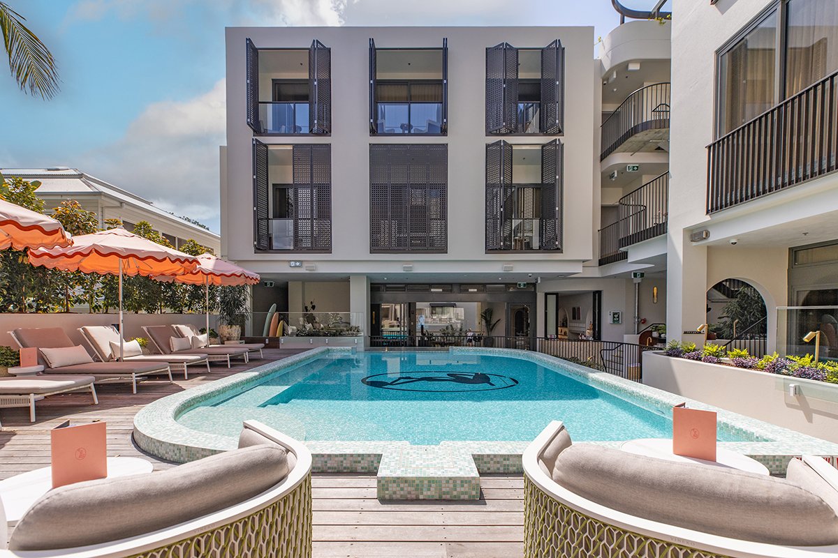 Basq House hotel in Byron Bay, Australia