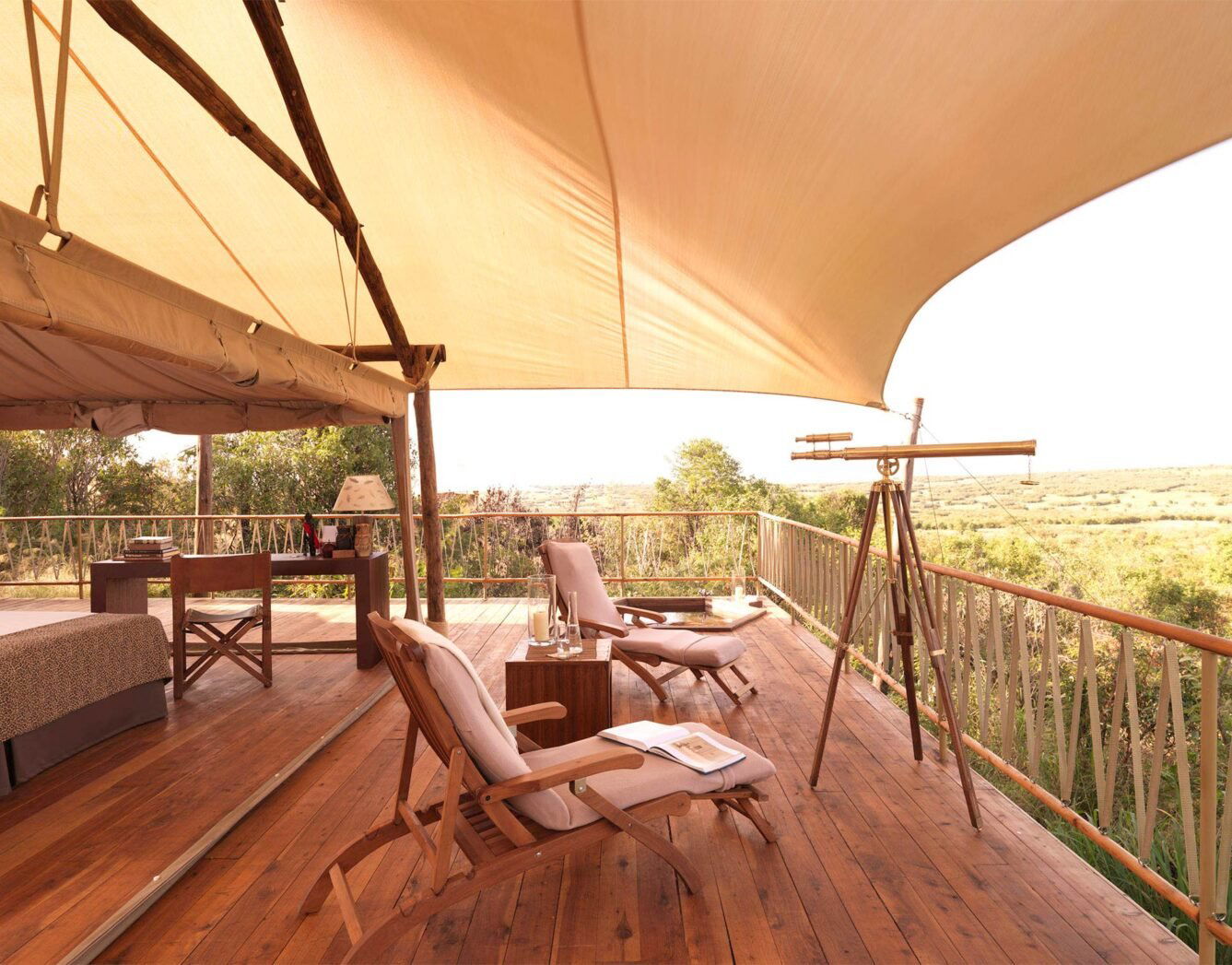 Mara Bushtops Luxury Camp hotel in Masai Mara