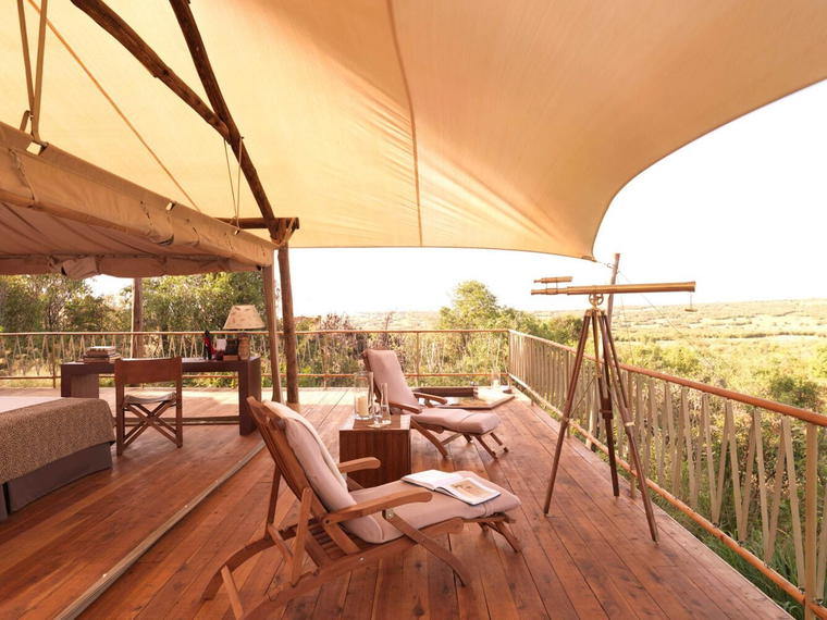 Mara Bushtops Luxury Camp, Maasai Mara, Kenya