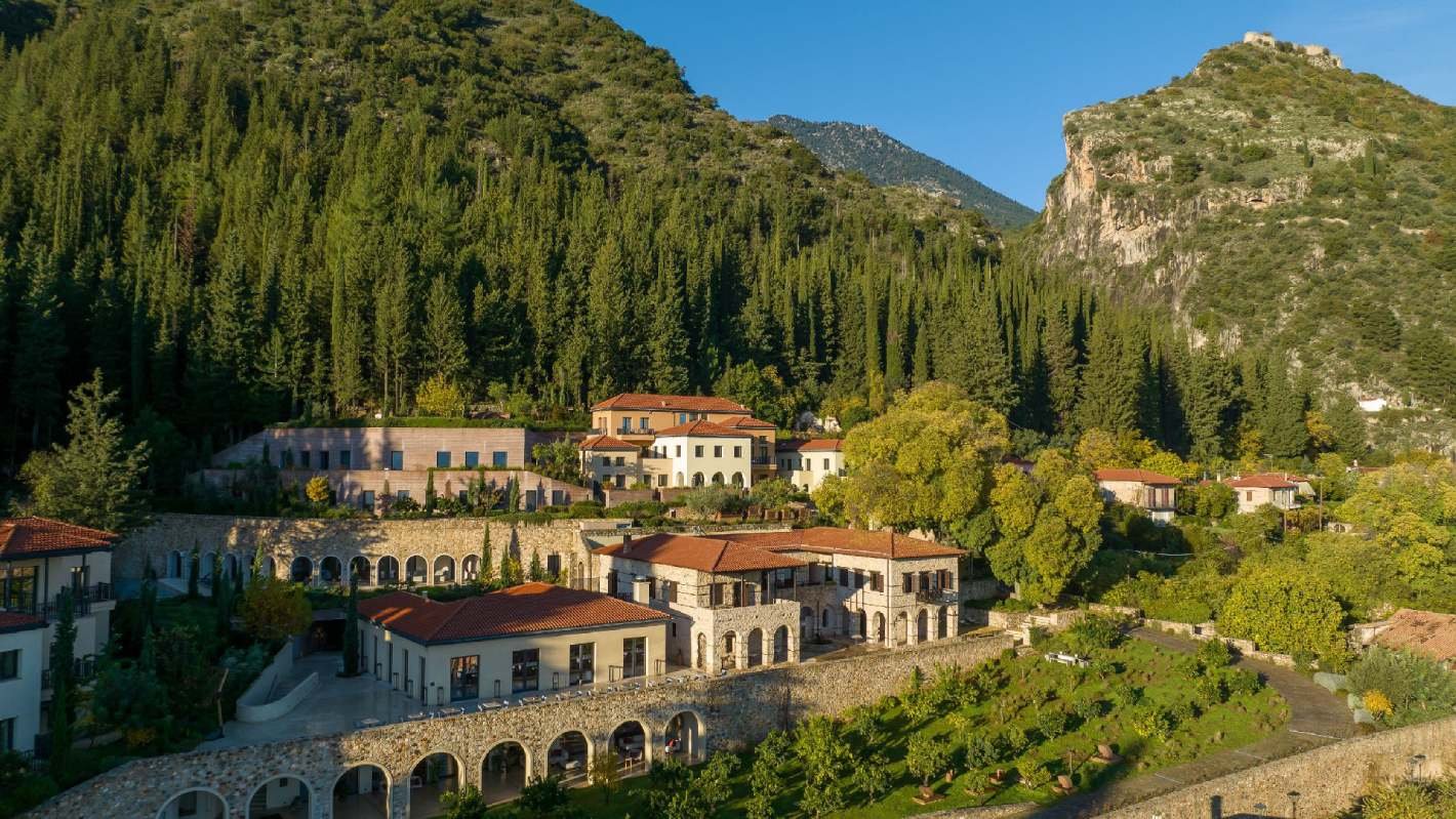 Euphoria Retreat hotel in Mystras, Greece