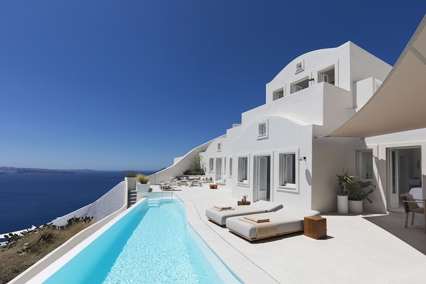 Canaves Oia Suites hotel in Santorini, Greece