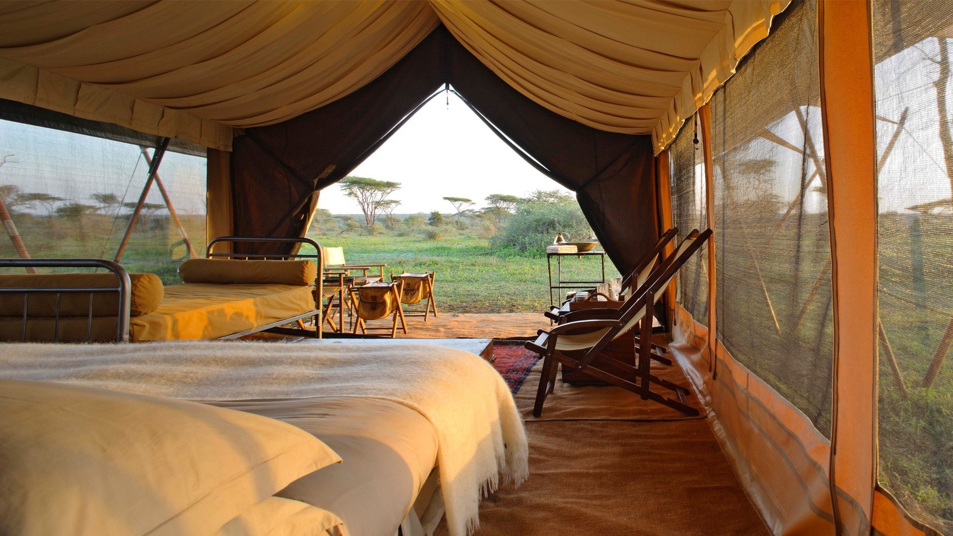 andBeyond Serengeti Under Canvas hotel in Serengeti National Park, Tanzania