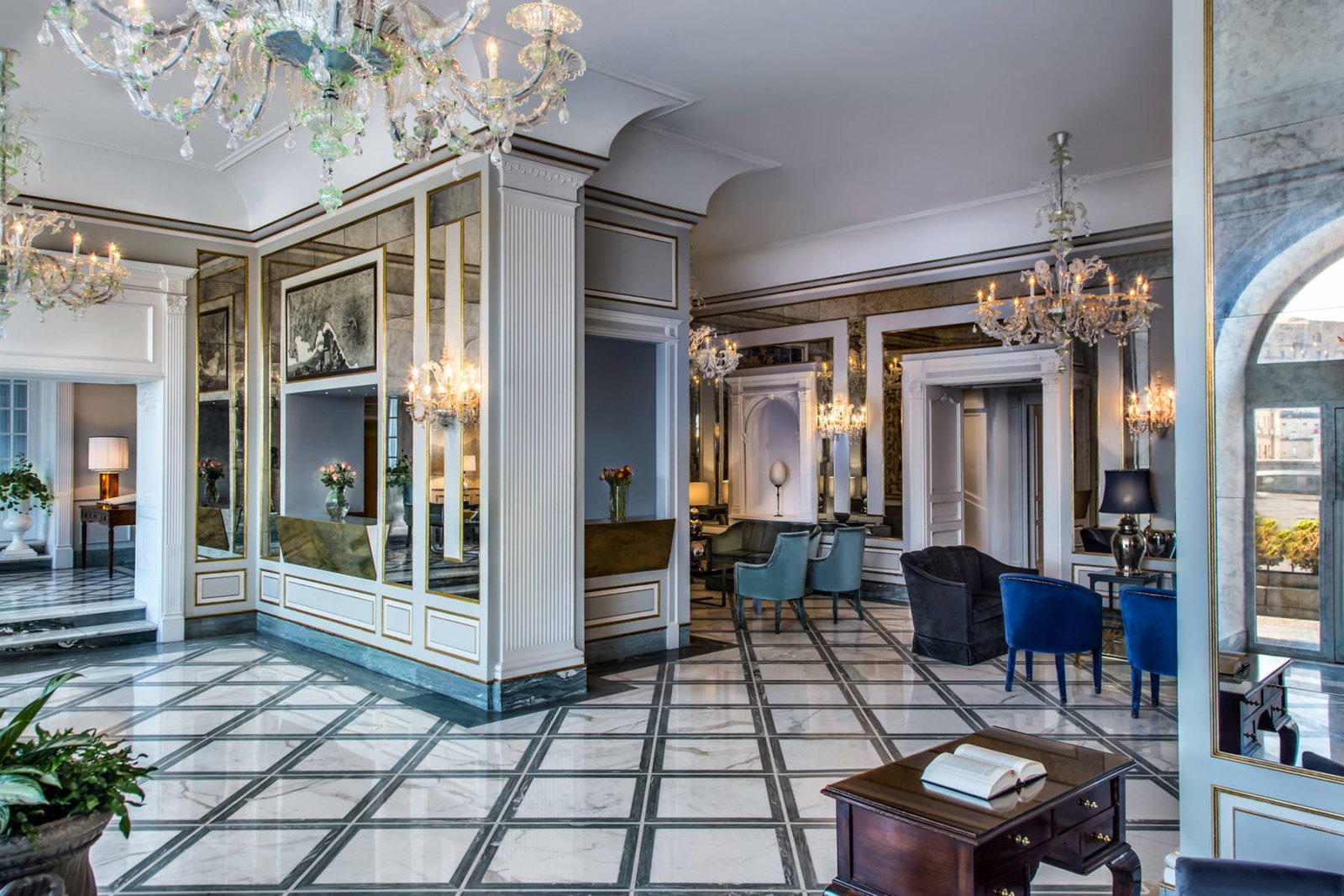 Grand Hotel Santa Lucia, Naples, Italy