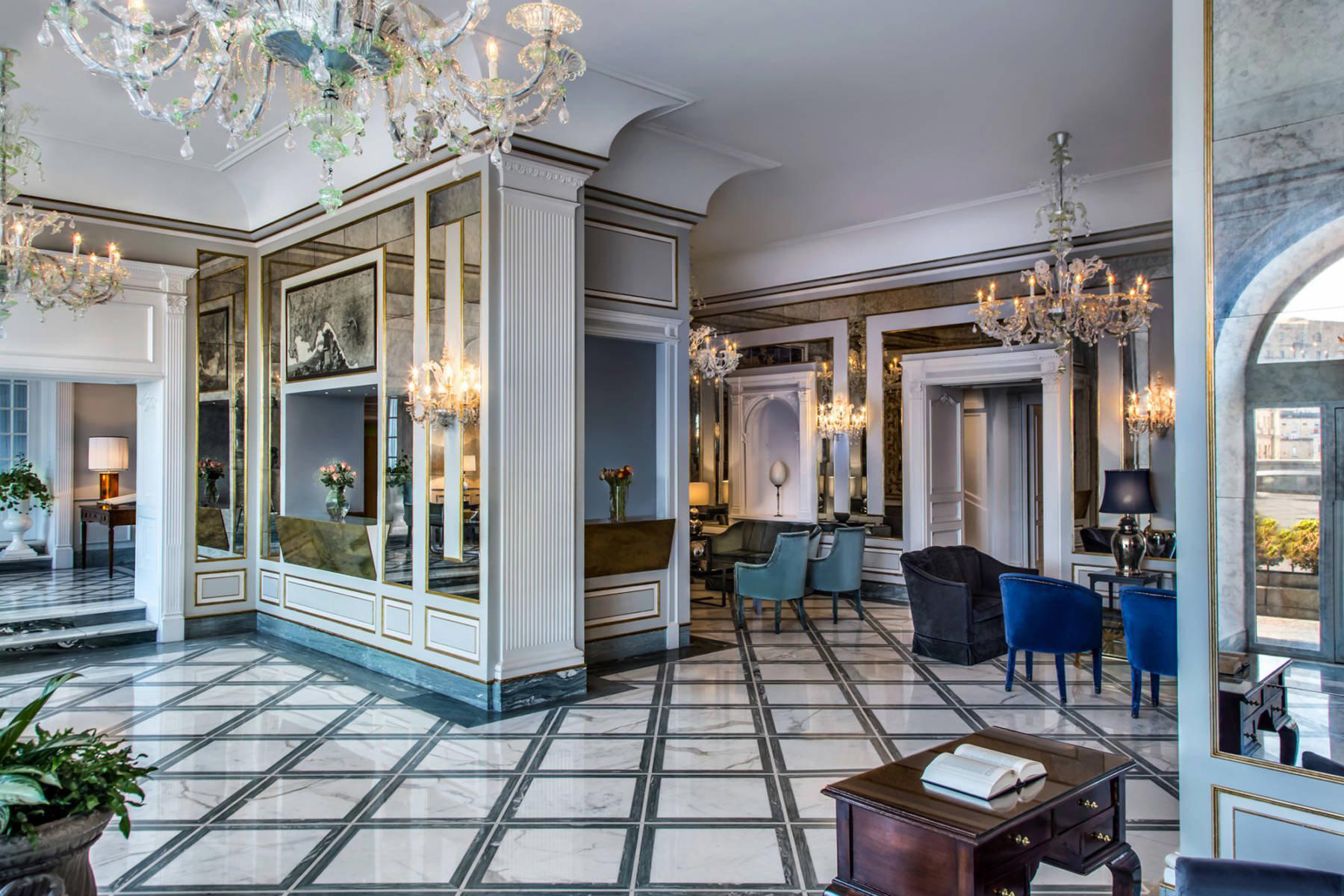 Grand Hotel Santa Lucia, Naples, Italy