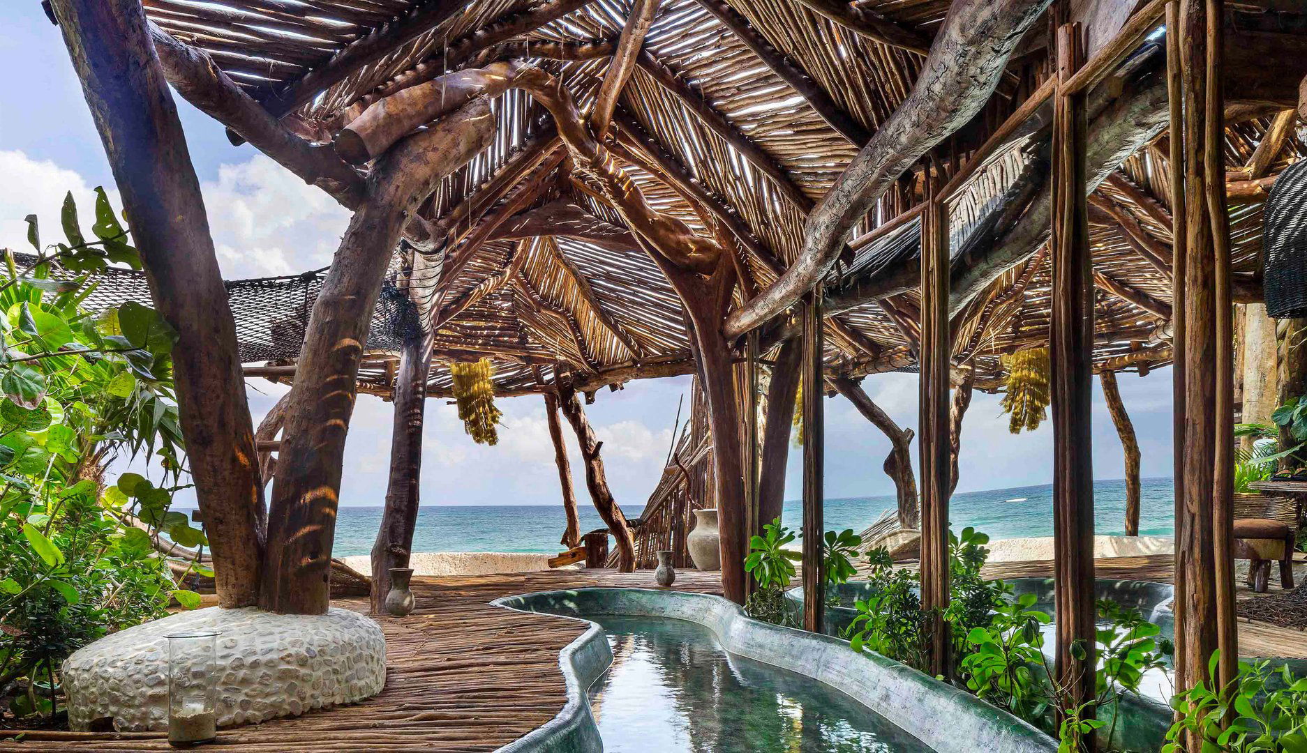 Azulik hotel in Tulum, Mexico