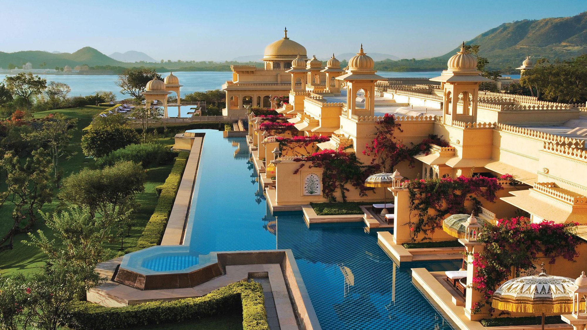 The Oberoi Udaivilas hotel in Udaipur, India
