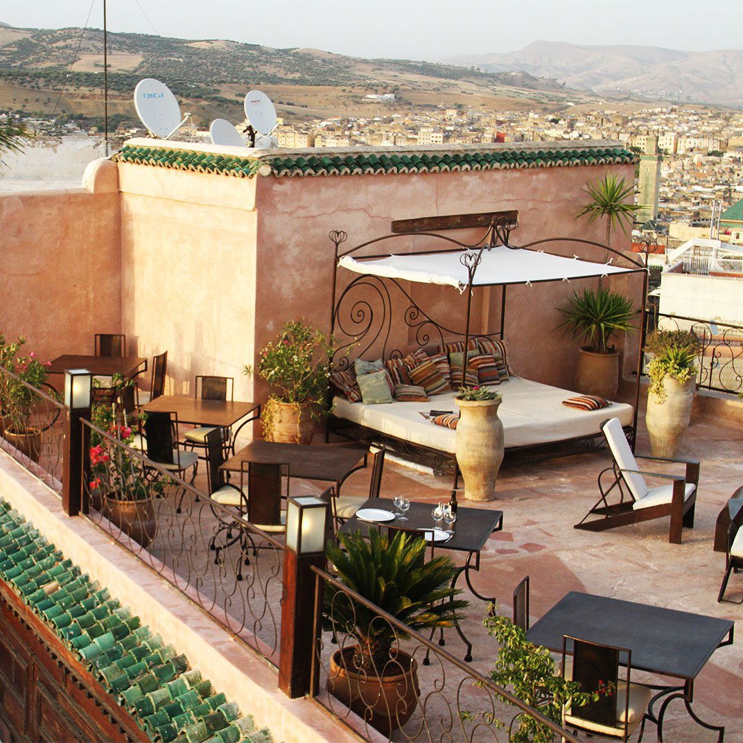 Riad Laaroussa hotel in Fès, Morocco