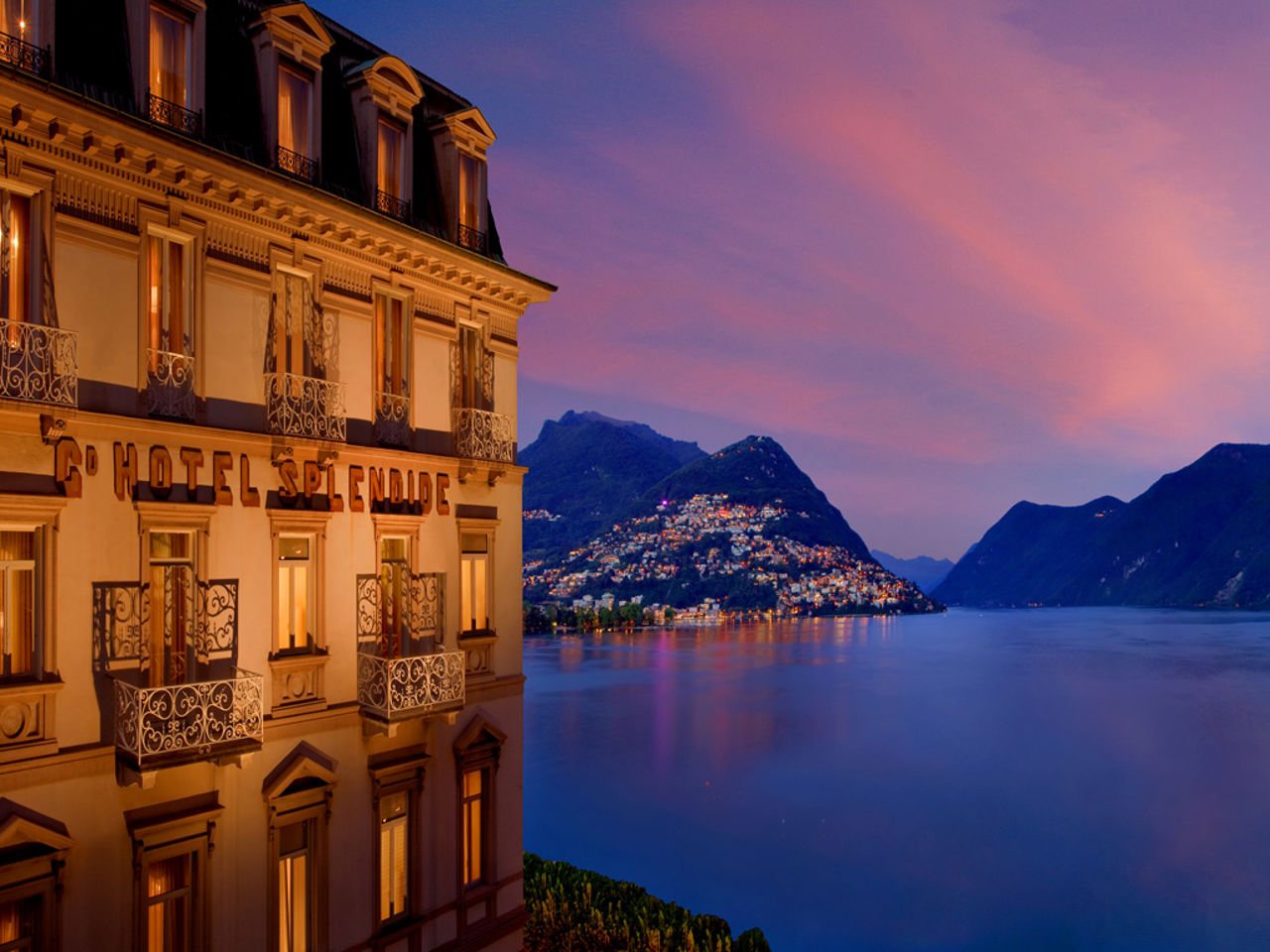 Splendide Royal Lugano hotel in Lugano, Switzerland