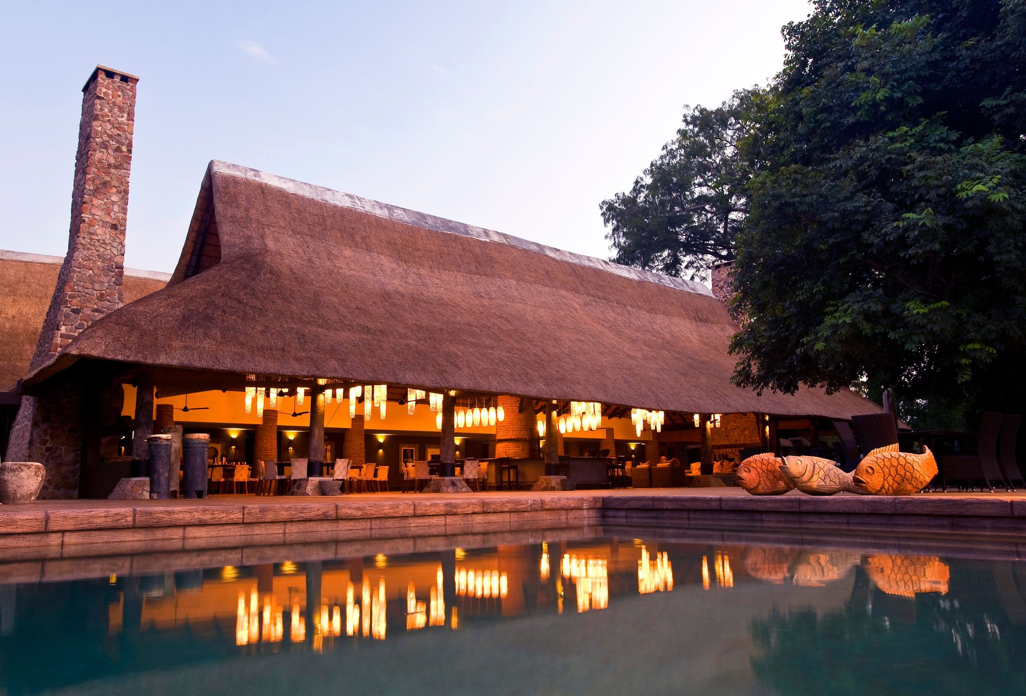 Mfuwe Lodge, the Bushcamp Company hotel in Mfuwe, Zambia