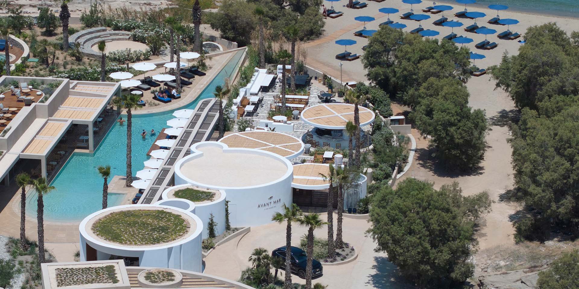 Avant Mar hotel in Naoussa Paros, Greece