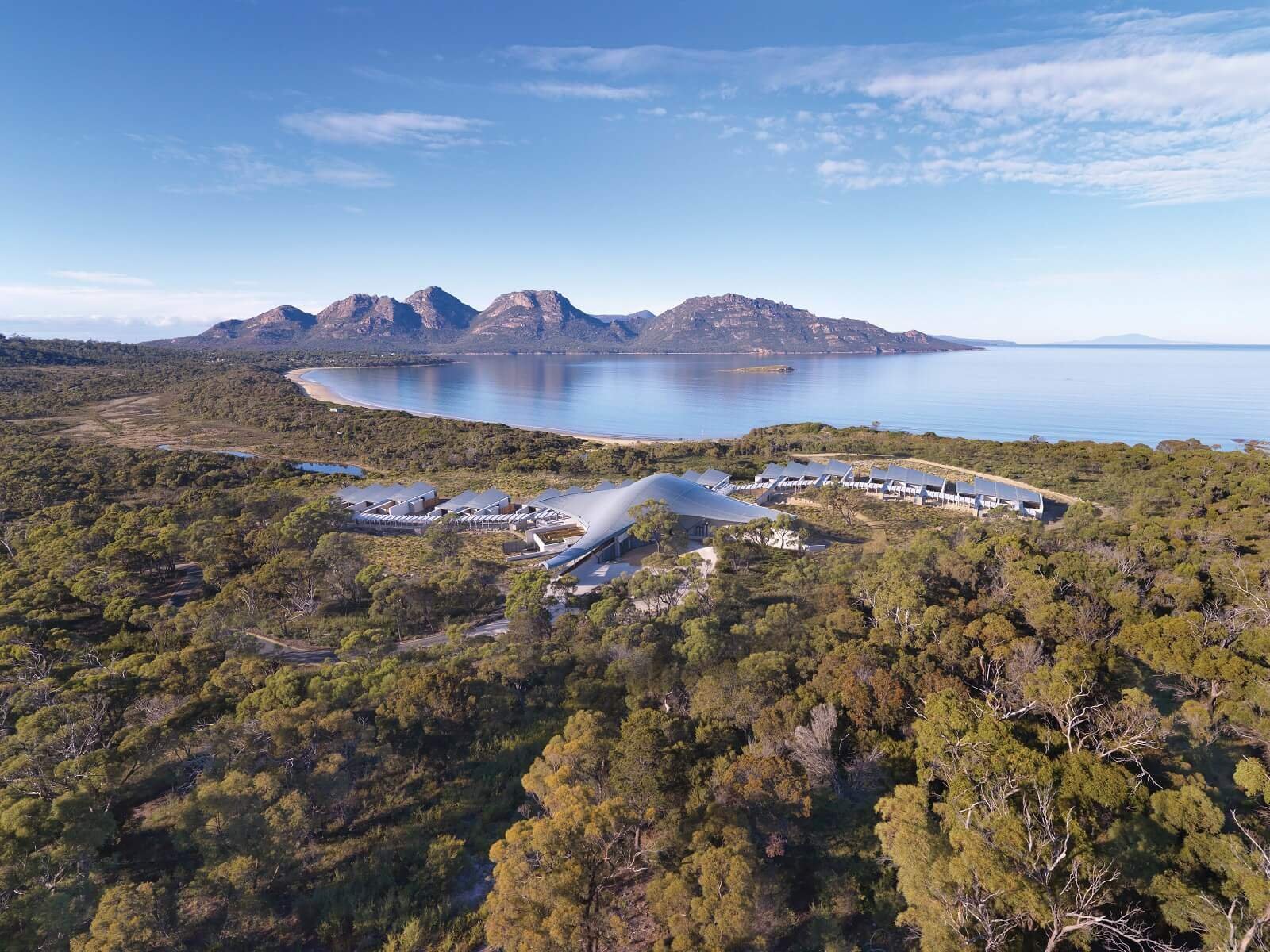 Saffire Freycinet hotel in Coles Bay, Australia