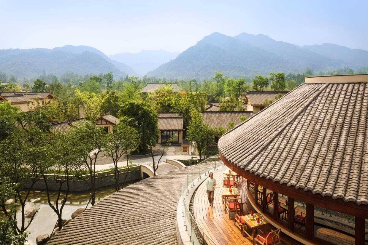 Six Senses Qing Cheng Mountain hotel in Chengdu, China