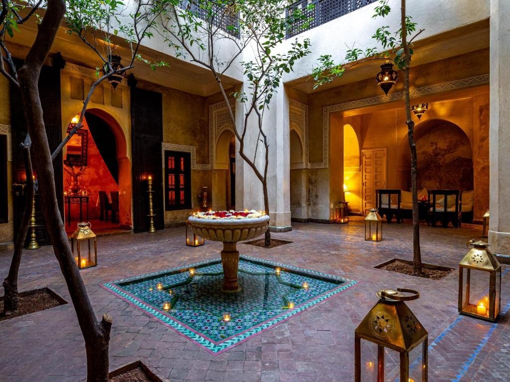 Dar Les Cigognes hotel in Marrakech, Morocco
