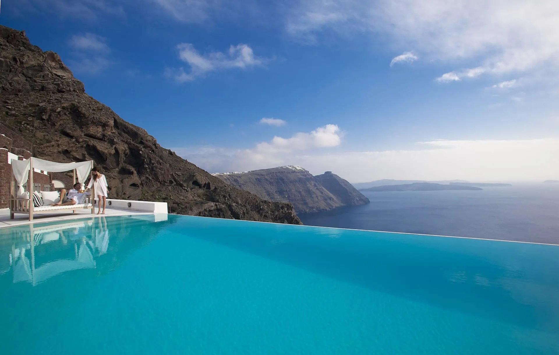 San Antonio hotel in Santorini, Greece