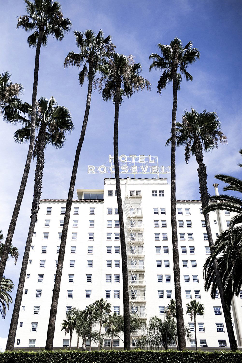 The Hollywood Roosevelt hotel in Los Angeles, United States