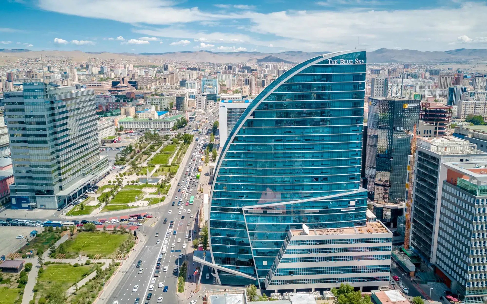The Blue Sky Hotel & Tower hotel in Ulaanbaatar, Mongolia