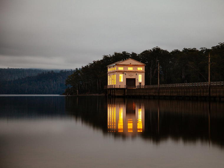 Pumphouse Point, Lake St Clair, Australia