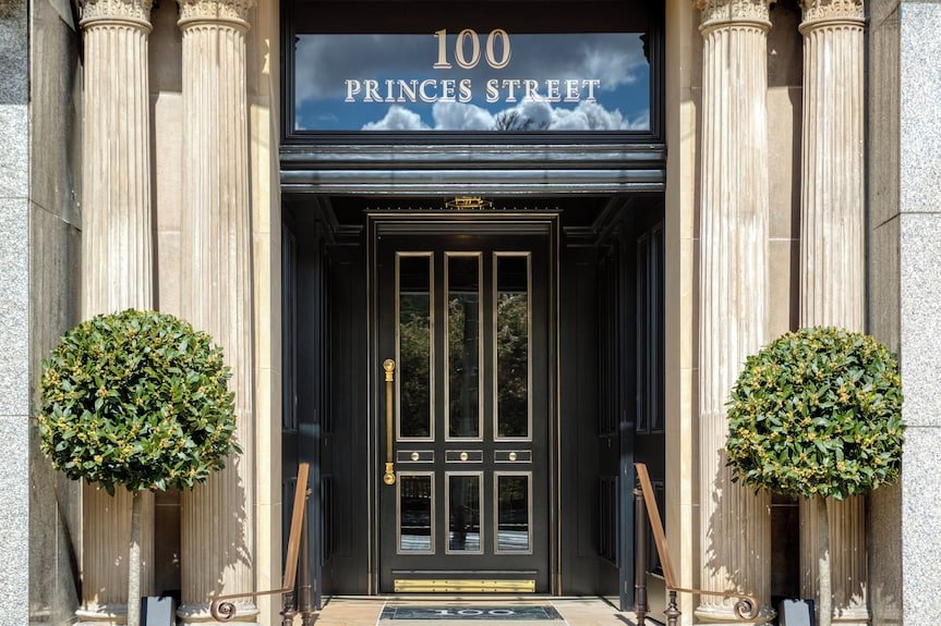 100 Princes Street hotel in Edinburgh, United Kingdom