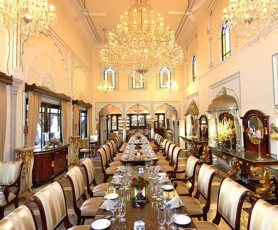 The Raj Palace hotel in Jaipur, India