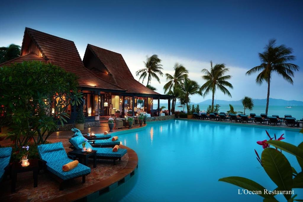 Bo Phut Resort hotel in Koh Samui, Thailand