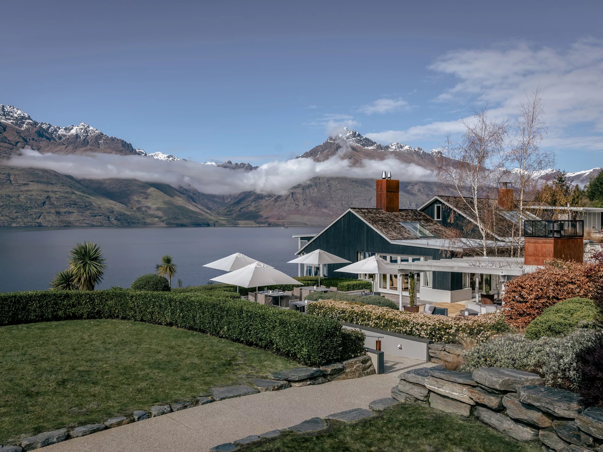 Rosewood Matakauri hotel in Queenstown, New Zealand