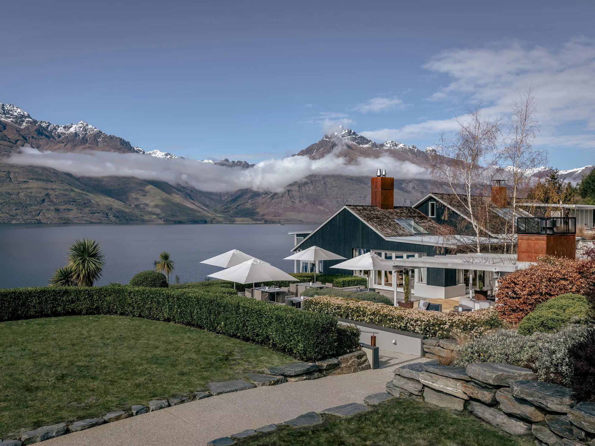 Rosewood Matakauri hotel in Queenstown, New Zealand