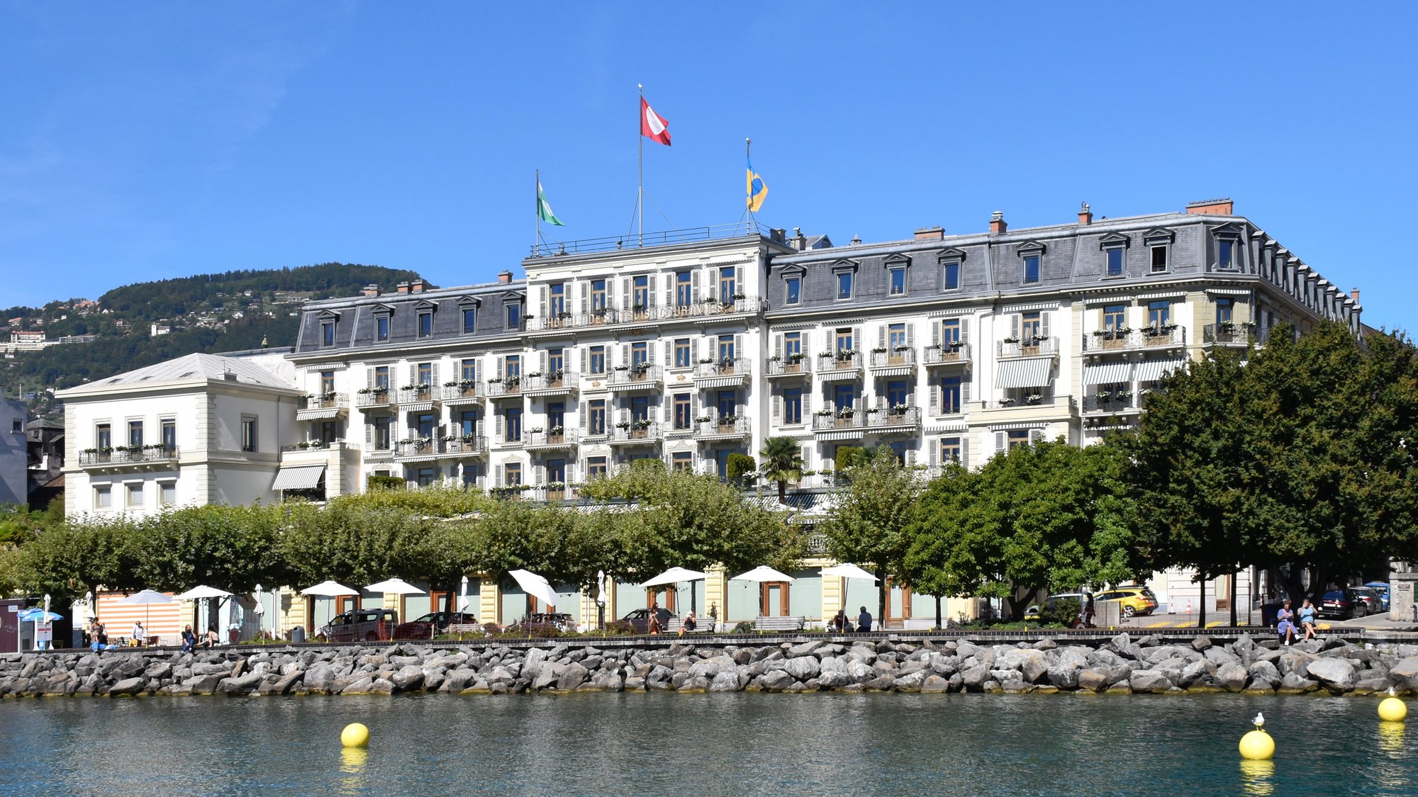 Hôtel des Trois Couronnes hotel in Vevey, Switzerland
