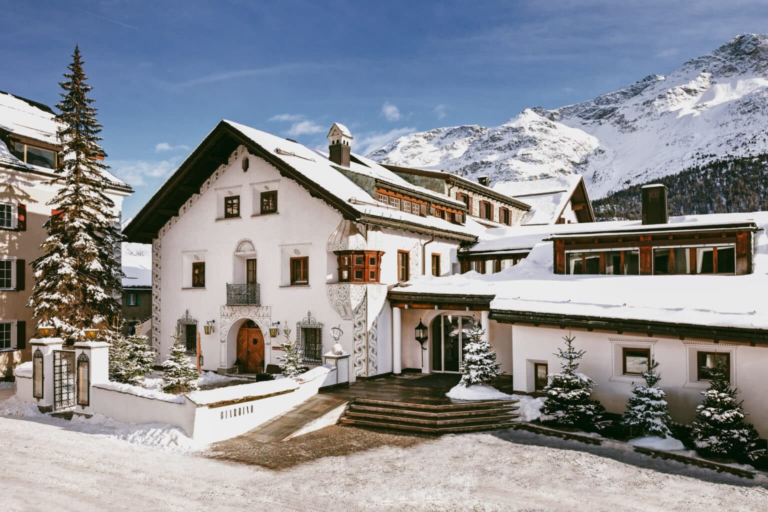 Giardino Mountain hotel in St. Moritz, Switzerland