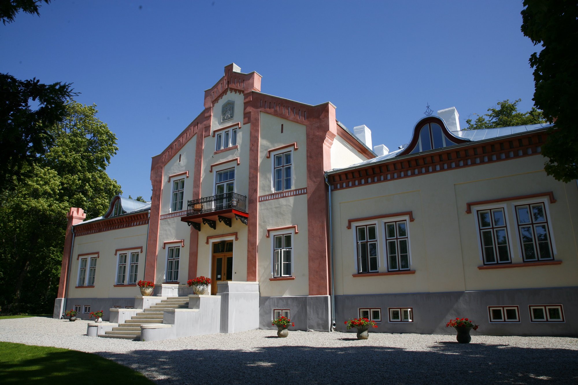 Pädaste Manor hotel in Muhu Island, Estonia