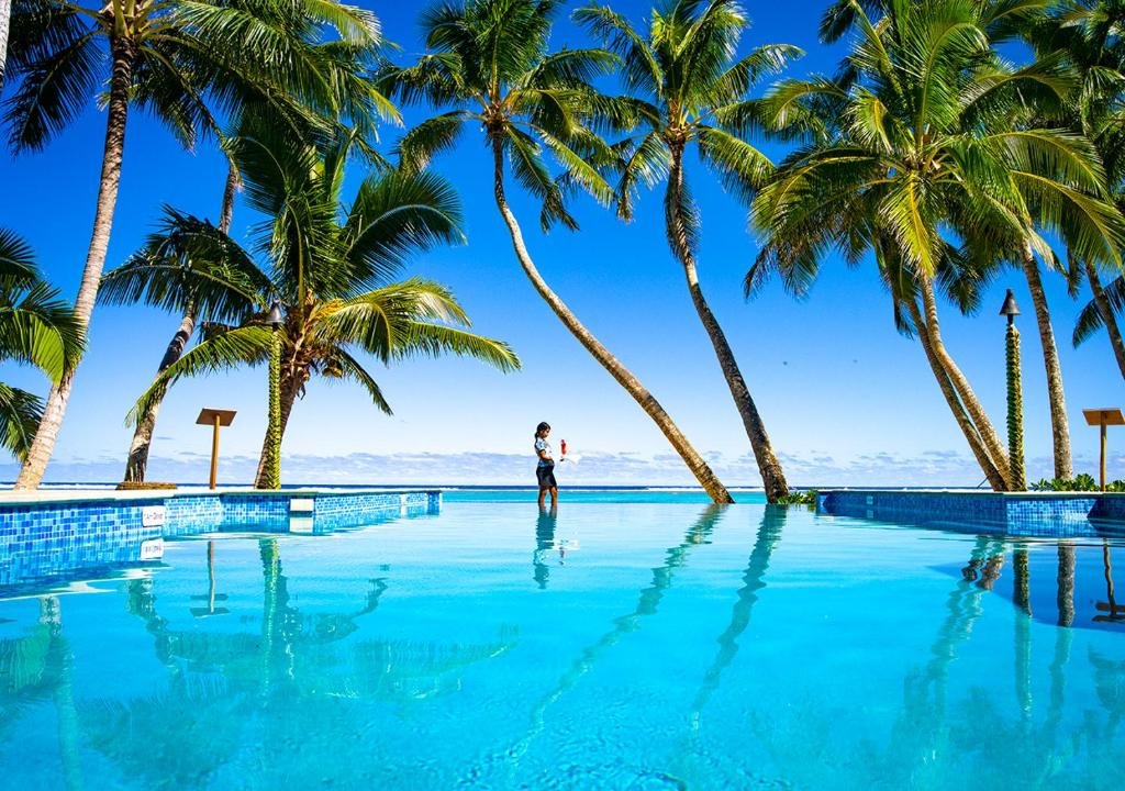 Little Polynesian Resort hotel in Rarotonga, Cook Islands