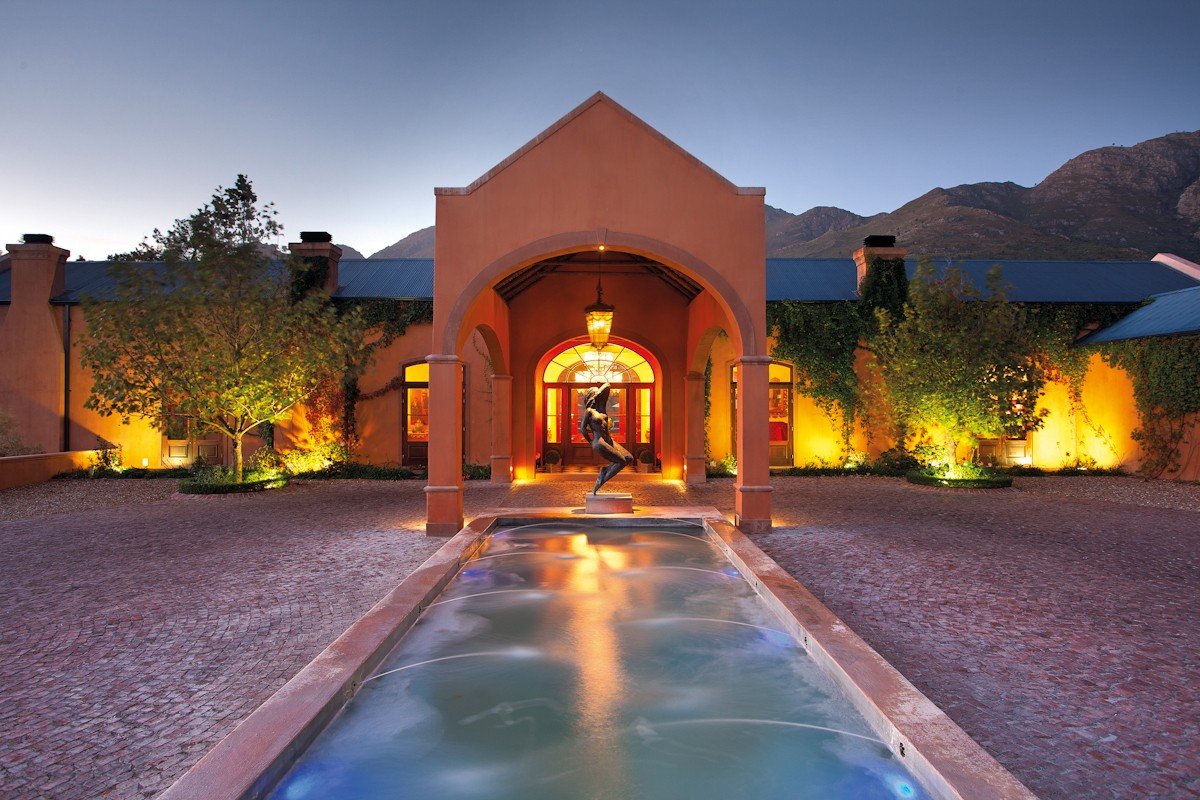 La Residence hotel in Franschhoek, South Africa