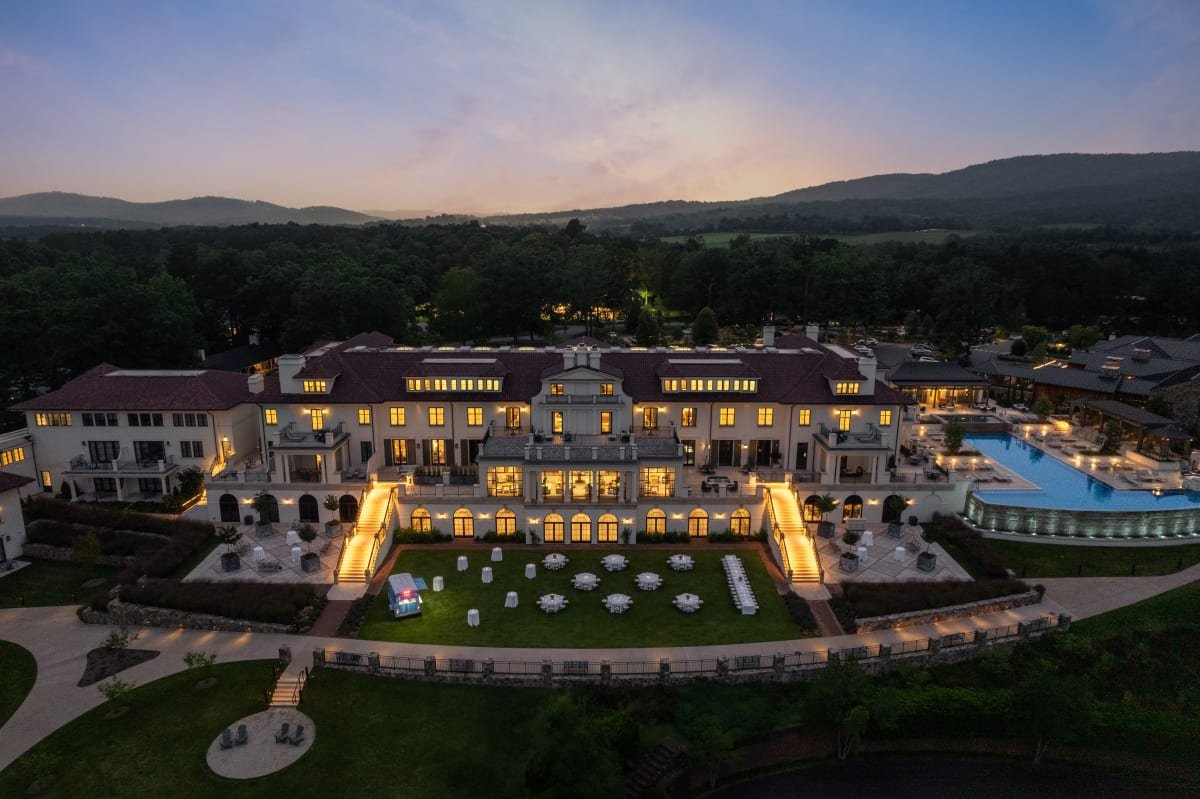Keswick Hall hotel in Charlottesville, United States